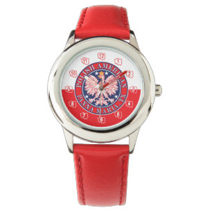 Reloj De Pulsera Panna Maria Texas Águila Polaca Americana