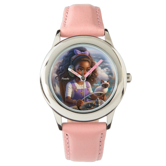 Reloj De Pulsera Panola y Gata Watch (Anverso)