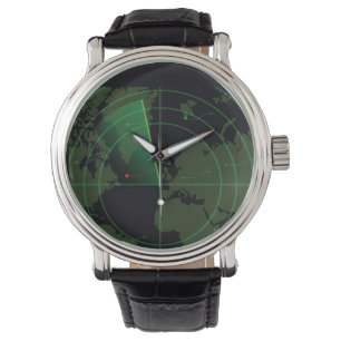 Reloj De Pulsera Pantalla de radar retro
