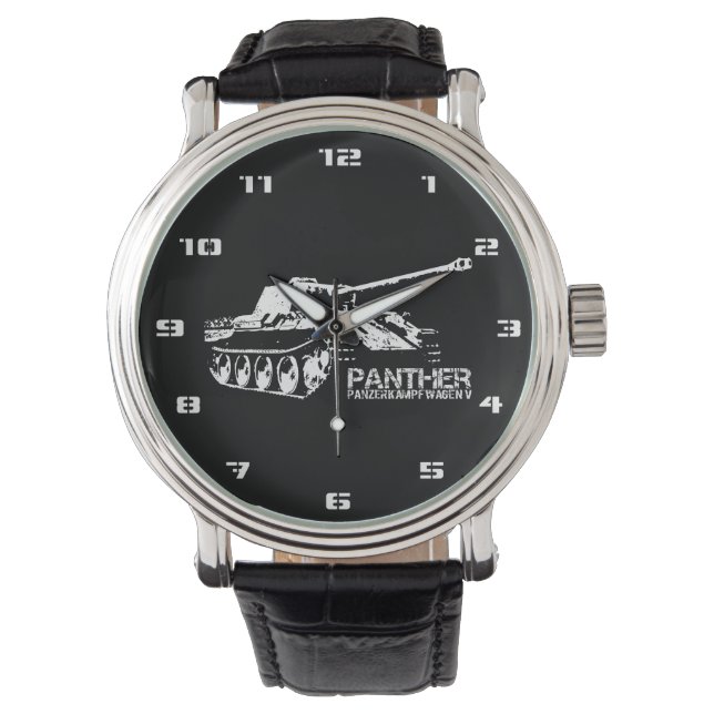 Reloj De Pulsera Panther Tank (Anverso)