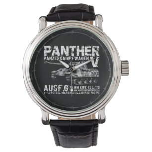 Reloj De Pulsera Panther Tank eWatch