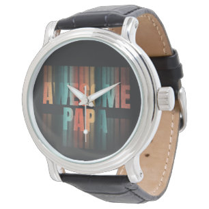 Reloj De Pulsera Papá asombroso