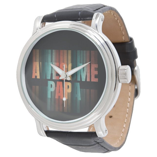 Reloj De Pulsera Papá asombroso (Angular)