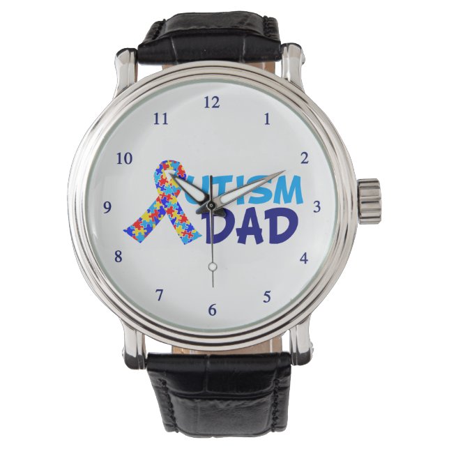 Reloj De Pulsera Papá autista (Anverso)