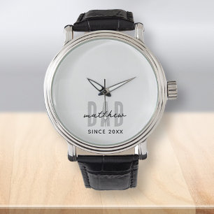 Reloj De Pulsera Papá desde el 20XX Preppy simple moderno