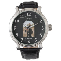 Papa I Love You Personalized Moderne Photo