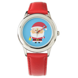 Reloj De Pulsera Papá Noel lindo de Navidad para niños