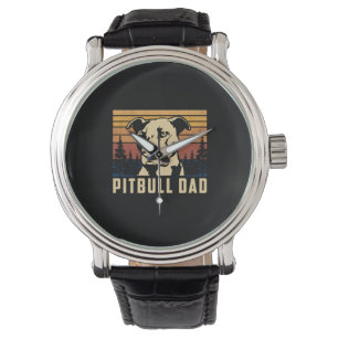 Reloj De Pulsera Papá Pitbull, Día del Padre