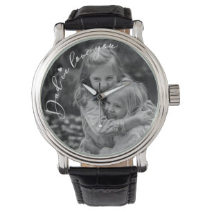 Reloj De Pulsera Papá te queremos foto