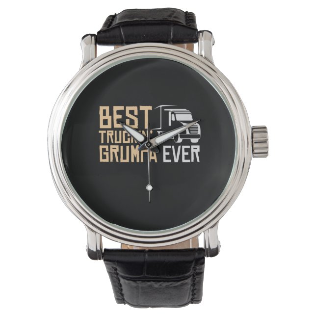 Reloj De Pulsera Papi Regalo Mejor Camión Grumpa (Anverso)