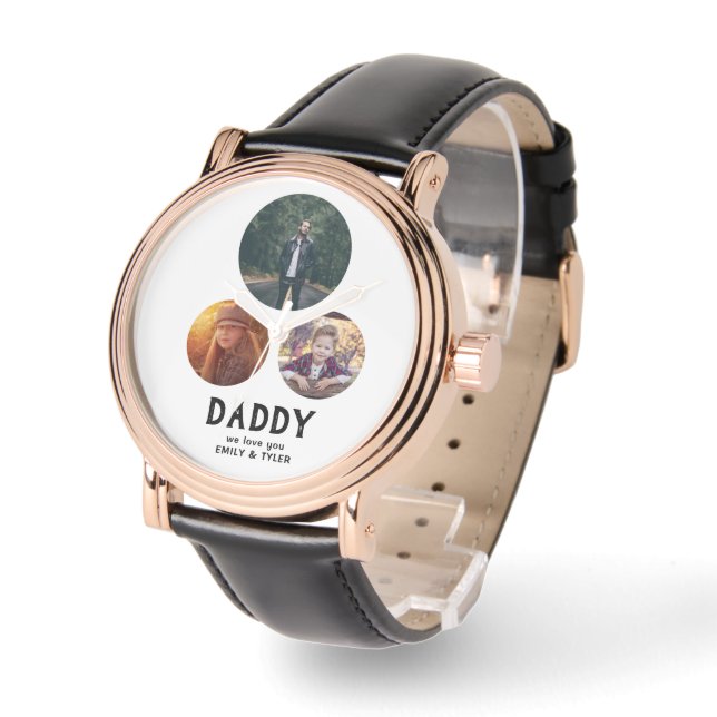 Reloj De Pulsera Papi te queremos 3 Día de Papá Noel (Ángulo)