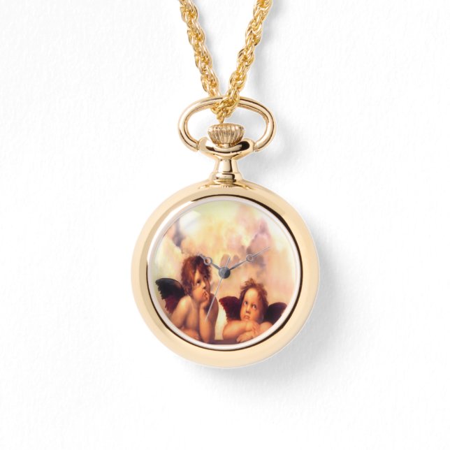 Reloj De Pulsera Par Putti de ángeles (Anverso)