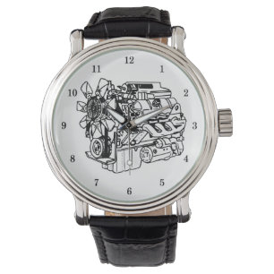 Reloj de pulsera para mecánicos de motores muy coo