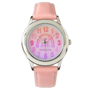 Reloj de pulsera para niñas personalizado - Corazó