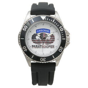 Reloj De Pulsera Paracaidista Aerotransportado