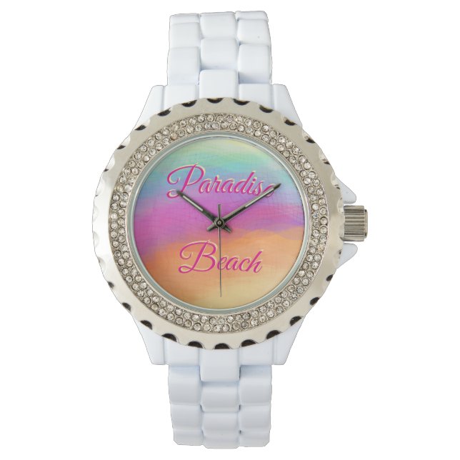 Reloj De Pulsera Paradise Beach (Anverso)
