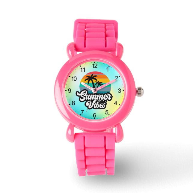 Reloj De Pulsera Paraíso de las vibraciones de verano-32922 (Anverso)