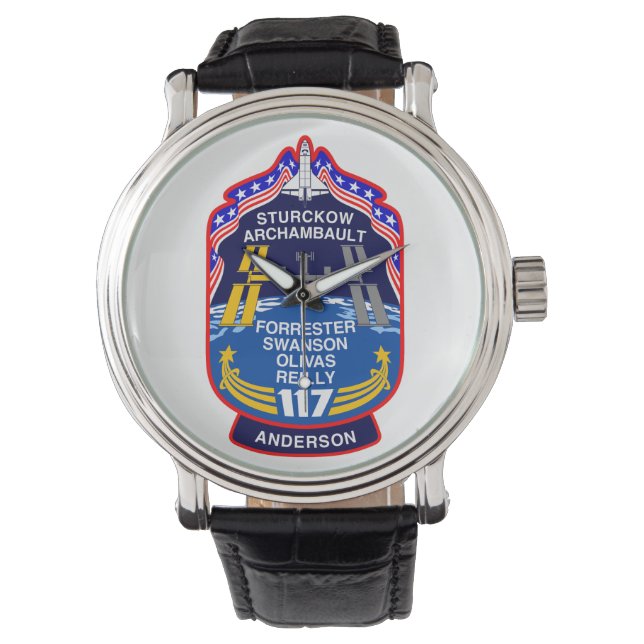 Reloj De Pulsera Parche de misión STS-117 (Anverso)