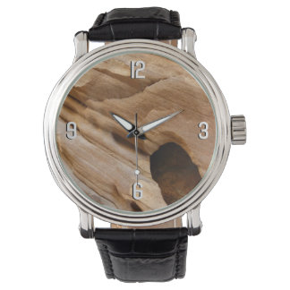 Reloj De Pulsera Pared del cañón de Zion Resumen de fotografía de l