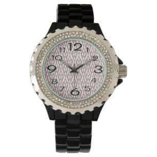 Reloj De Pulsera Paredes de flores Art Deco