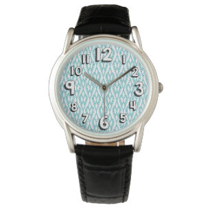 Reloj De Pulsera Paredes de flores Art Deco