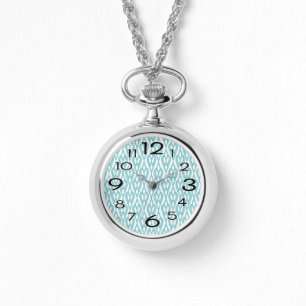 Reloj De Pulsera Paredes de flores Art Deco