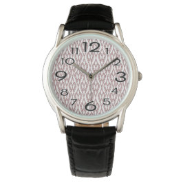 Reloj De Pulsera Paredes de flores Art Deco