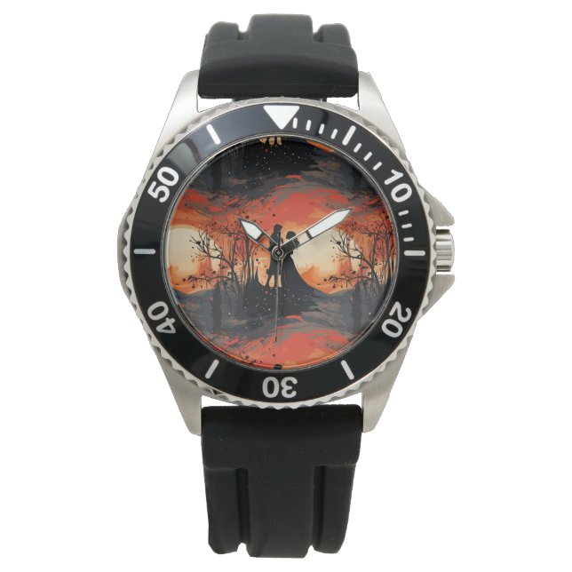Reloj De Pulsera Pareja cariñosa  (Anverso)