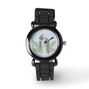 Reloj De Pulsera Pareja Cockatiel