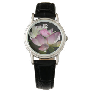 Reloj De Pulsera Pareja de flores de Lotus II
