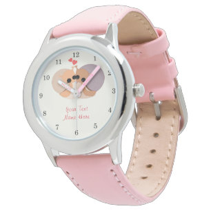 Reloj De Pulsera Pareja de observación de caracoles con nombre de t