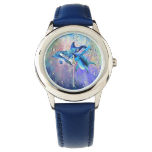 Reloj De Pulsera Pareja delfín - Feliz -