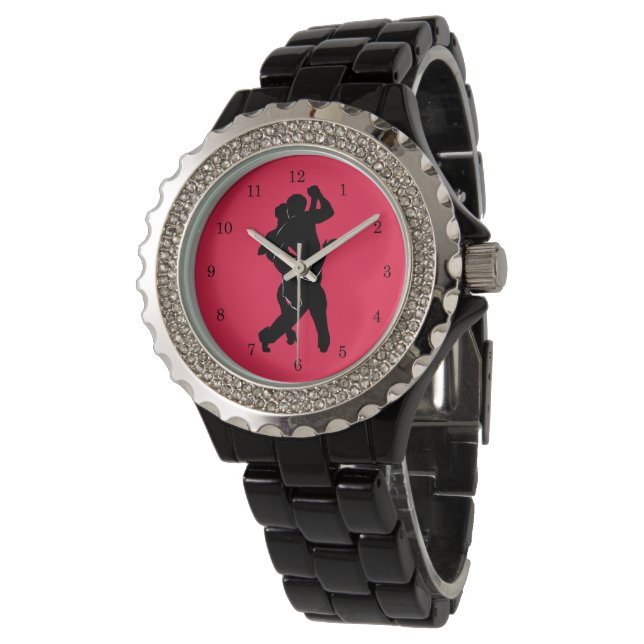 Reloj De Pulsera Pareja Tango Dancer Watch (Angular)
