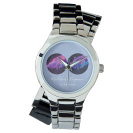 Reloj De Pulsera Parejas personalizados Regalos Zodiacos Cualquier
