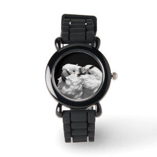 Reloj De Pulsera Pares de cockatoos del paraguas