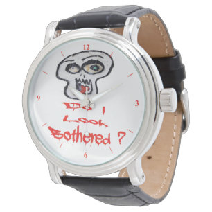 Reloj De Pulsera ¿Parezco molesto?