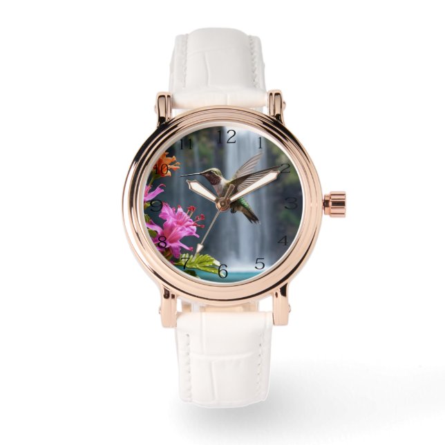 Reloj De Pulsera Parque de la cascada de Hummingbird (Anverso)