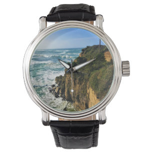 Reloj De Pulsera Parque Estatal Devil's Punchbowl, Newport, Oregón