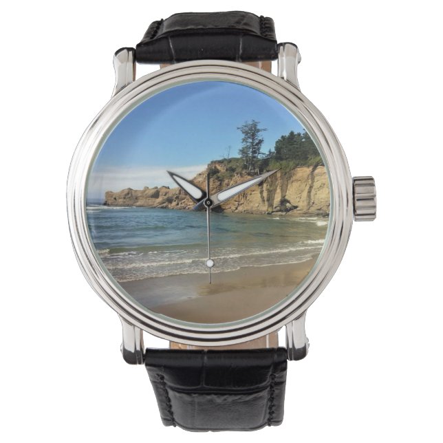 Reloj De Pulsera Parque Estatal Devil's Punchbowl, OR (Anverso)