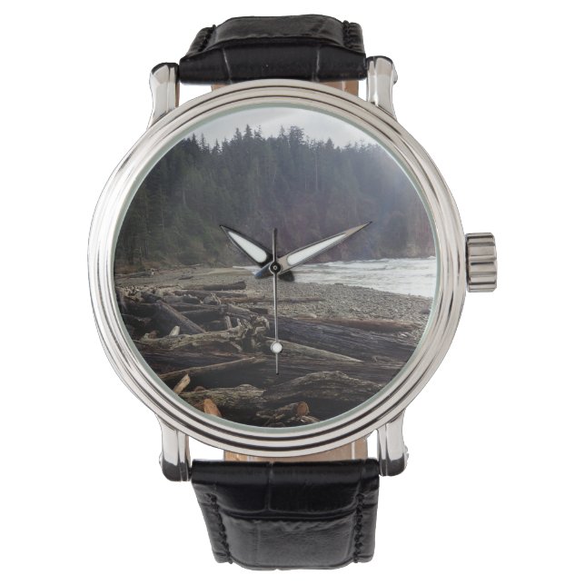 Reloj De Pulsera Parque Estatal Oswald West, Costa de Oregón (Anverso)