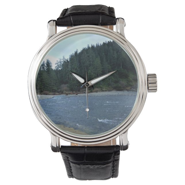 Reloj De Pulsera Parque Estatal Oswald West, Costa de Oregón (Anverso)