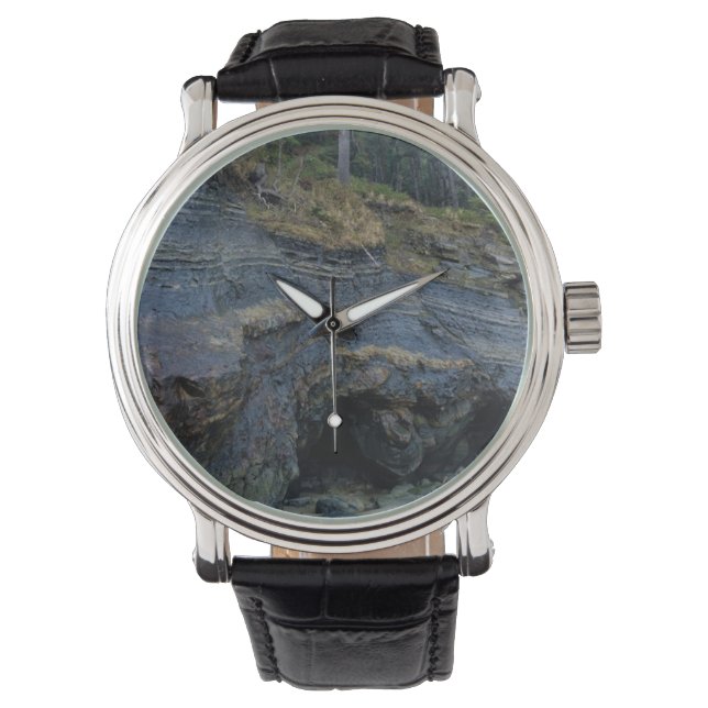 Reloj De Pulsera Parque Estatal Oswald West, Costa de Oregón (Anverso)