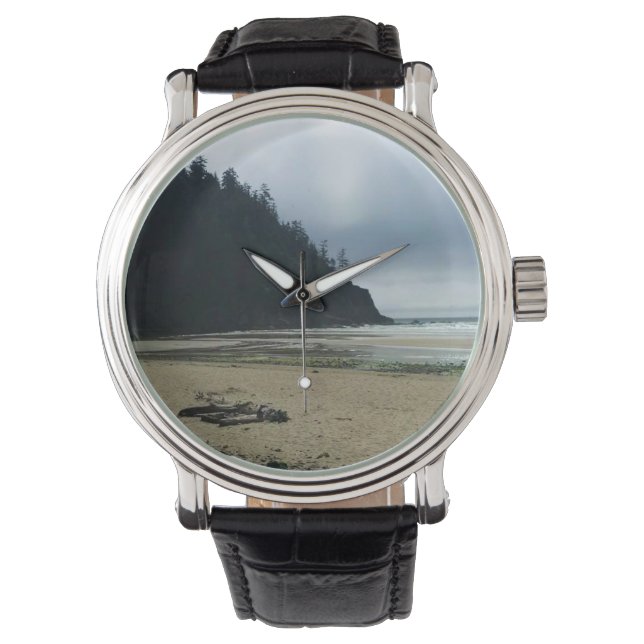 Reloj De Pulsera Parque Estatal Oswald West, Costa de Oregón (Anverso)