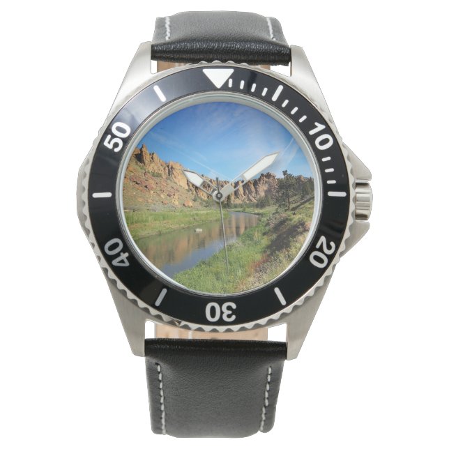 Reloj De Pulsera Parque estatal Smith Rock, OR (Anverso)