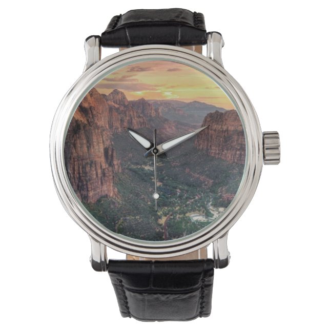 Reloj De Pulsera Parque nacional del Cañón de Zion (Anverso)