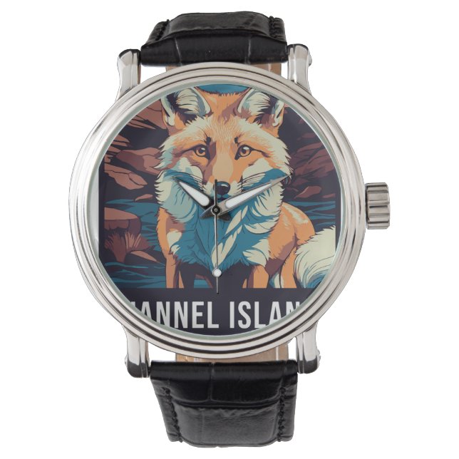 Reloj De Pulsera Parque Nacional Isla del Canal (Anverso)