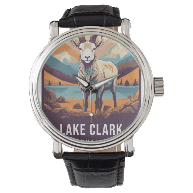 RELOJ DE PULSERA PARQUE NACIONAL LAGO CLARK (Anverso)