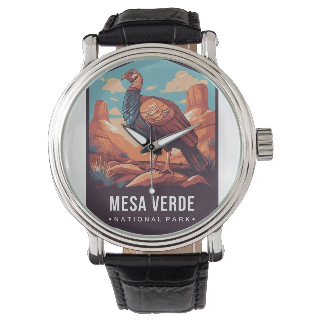 RELOJ DE PULSERA PARQUE NACIONAL MESA VERDE (Anverso)