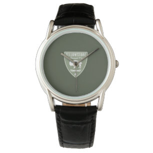 Reloj De Pulsera Parque Nacional Yellowstone Bison