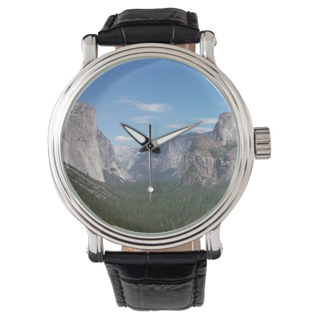 Reloj De Pulsera Parque Nacional Yosemite, Valle de la Montaña (Anverso)